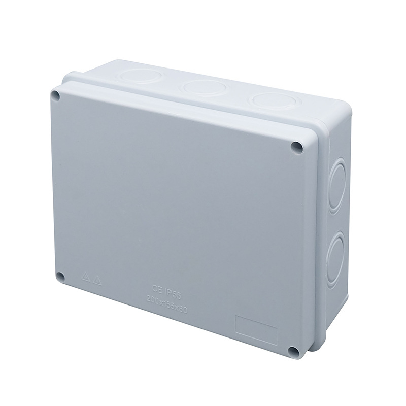 Junction box for outdoor use with smooth walls - 150X110X70mm EL370 Power-it