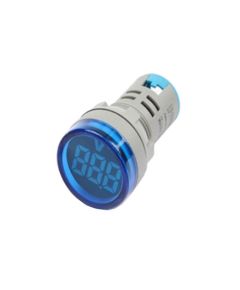 Voltmetro digitale da pannello - blu EL526 FATO