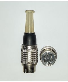 DIN 5-poliger Stecker mit Außengewindering NOS100832 