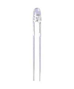 Diodo LED blanco de 3 mm - paquete de 10 piezas NOS100822 