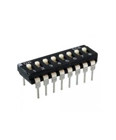 12-way dip-switch - pack of 10 pieces NOS180047 