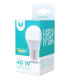 Lampada LED E27 6W - Luce naturale 4500K N453 Forever Light
