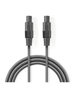 Loudspeaker Cable 1,5 mm² Female to 2 Pin Loudspeaker 5m ND9625 Nedis