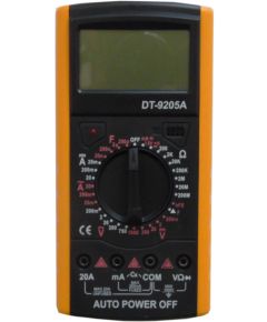 DT-9205A digital multimeter with large test leads WB2478 