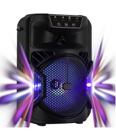 Portable speaker 8 "20W Bluetooth / Radio / USB LED light KOLAV-C807 