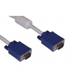 Cable de monitor VGA M / M con ferrita de 15 m K706 