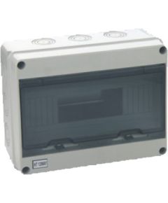 Wall Switchboard 12 modules with transparent door - small EL194 FATO