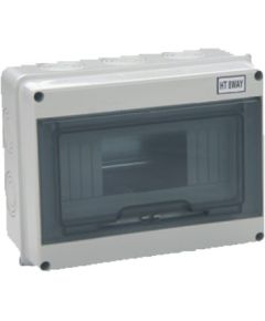 Wall Switchboard 8 modules with transparent door - small EL170 FATO