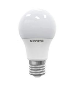 Bombilla LED A60 12W con casquillo E27 - luz cálida 5875 Shanyao