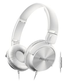 Kopfhörer im DJ-Stil mit Philips Mikrofon - Farbe Weiß ED634 Philips