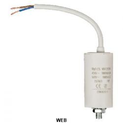 Condensatore 10.0uf / 450 V + cavo ND2850 Fixapart