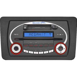 Car Radio 50Wx4 1.8DIN AM / FM CD / MP3 Player Adjustable Color Display Grundig CL-2300VW V2094 Grundig