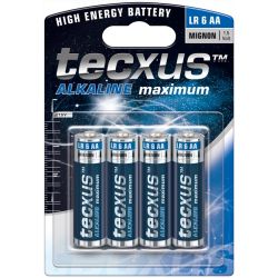 1.5V LR6 / AA alkaline manganese battery F1422 Tecxus