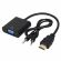 HDMI-zu-VGA-Audio/Video-Adapter mit Audiobuchse zur Audioübertragung WB2370 