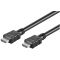 Cable HDMI Alta Velocidad con Ethernet 4K 30Hz 3D 1920x1080p 24Hz 50cm F1685 Goobay