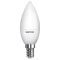 Lámpara LED C37 de 5W con enchufe de vela E14 - luz cálida - SERIE LUNA 5128 Shanyao